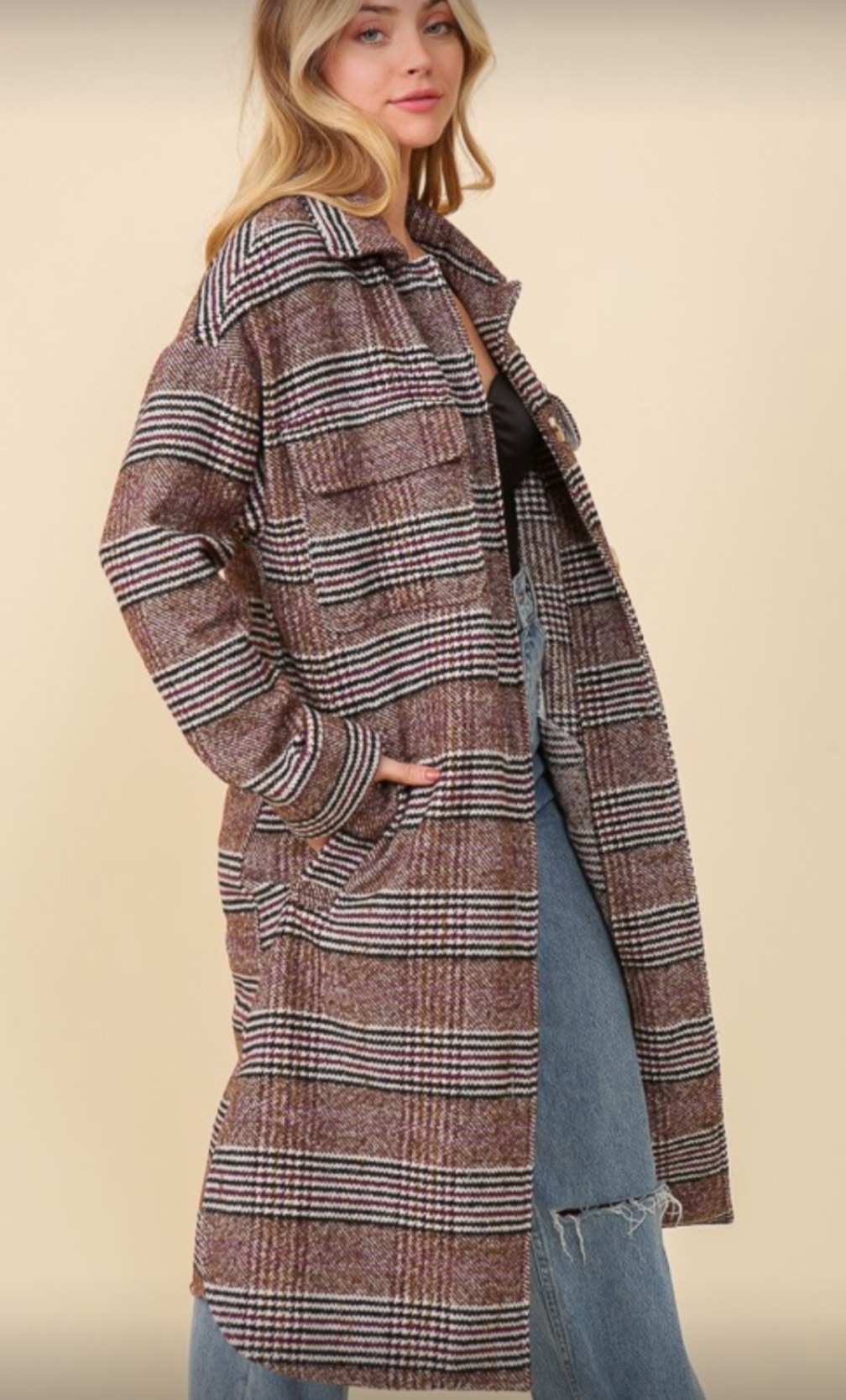 Timing Brand Coat - Size Small