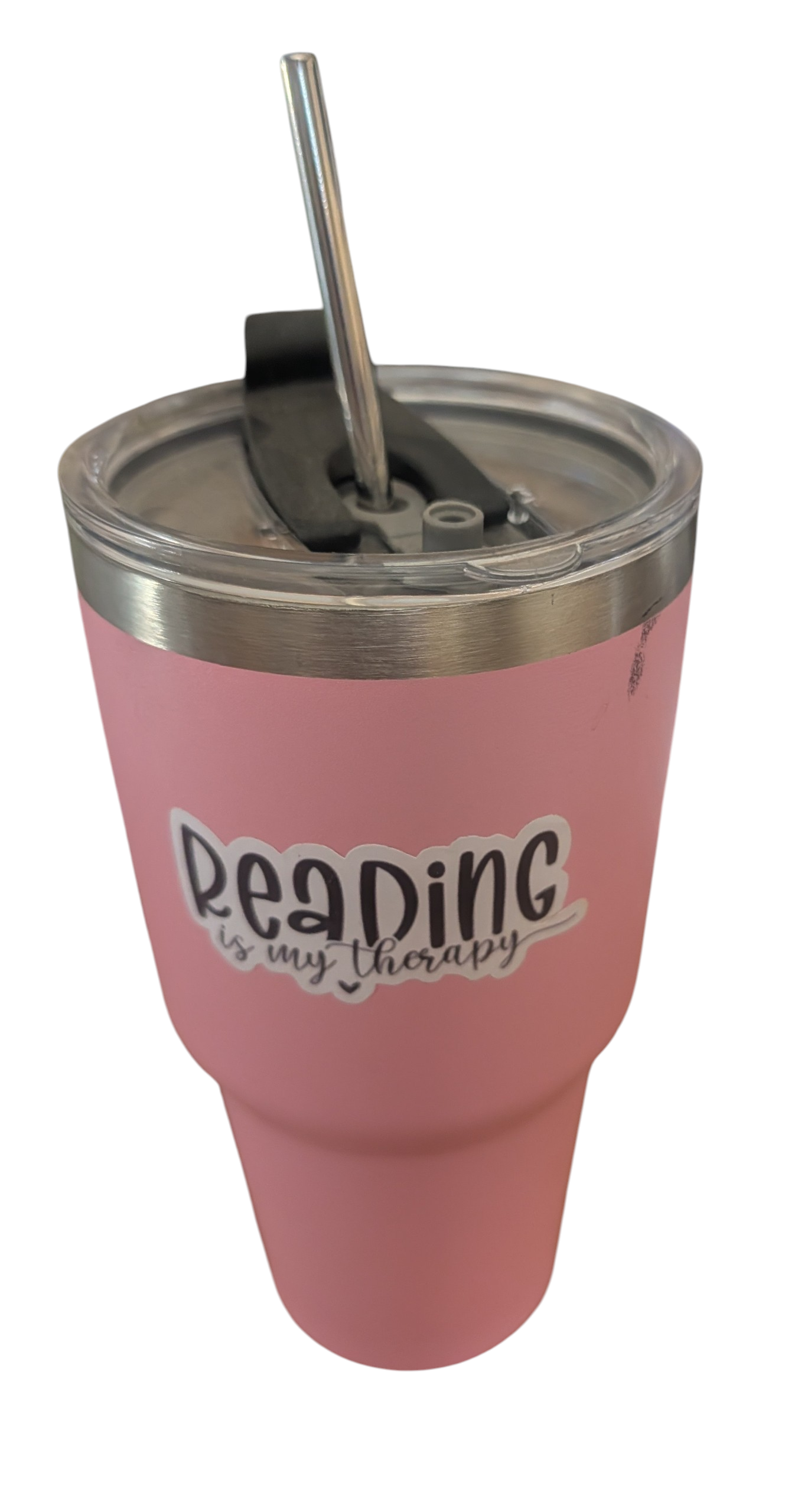 32oz Insulated Tumbler w/ stainless straw