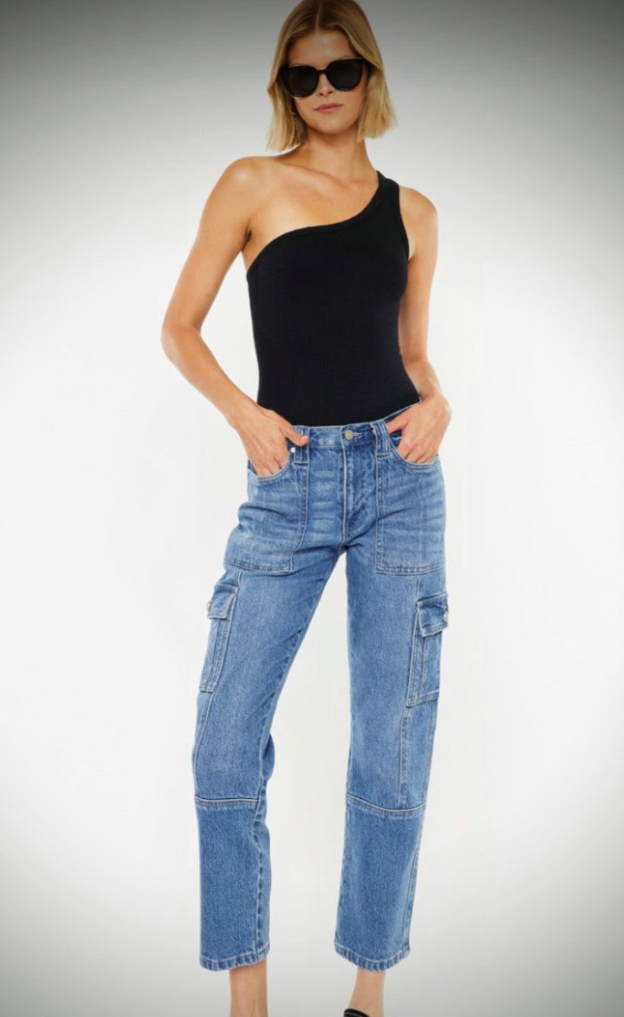 Kancan Cargo Medium Wash - 26