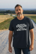 Don't mess with old people Graphic Tee - Size Large
