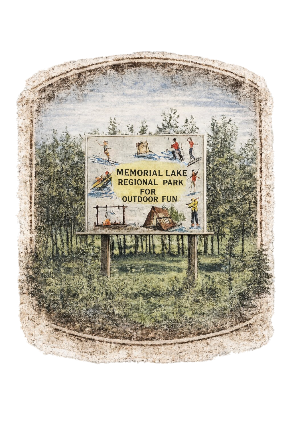 Throwback Apparel - "For Outdoor Fun" Design Hoodie PRE-SALE