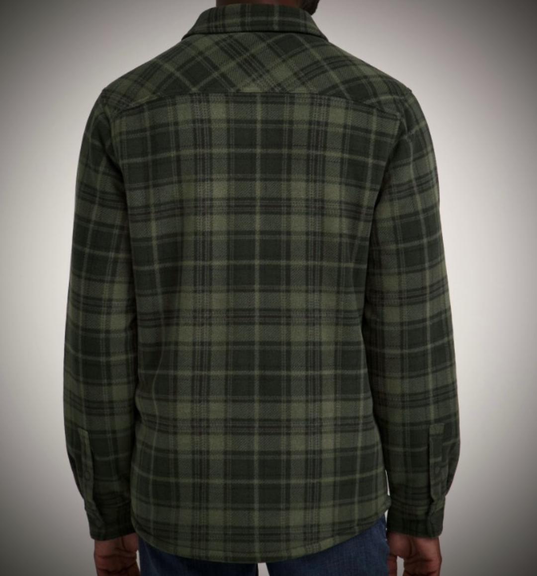 Men's T-Max Heat Sherpa Fleece Lined Shacket