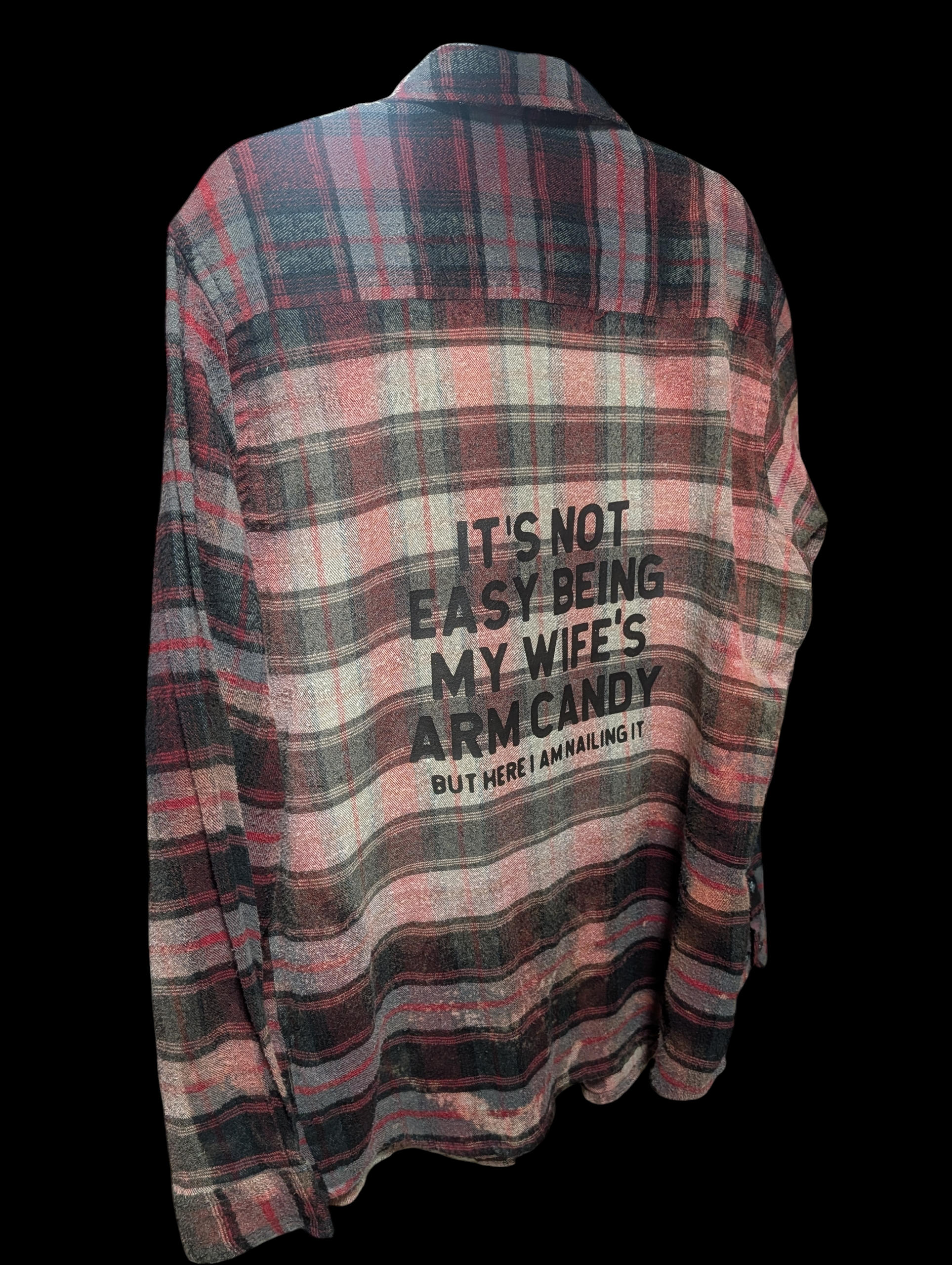 Transfer Pressed Bleached Flannel