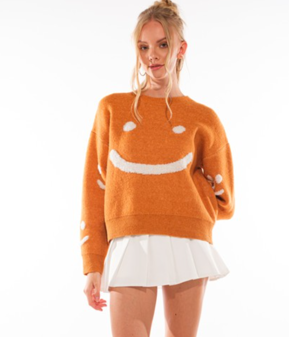 AJuly Brand Smile Sweater - Size M/L
