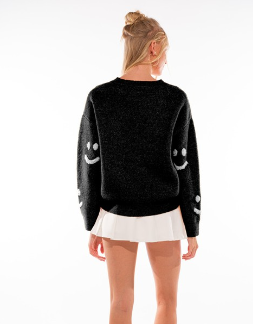 AJuly Brand Smile Sweater - Size S/M