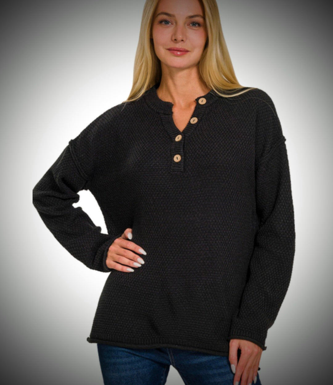 Zen Henley Sweater
