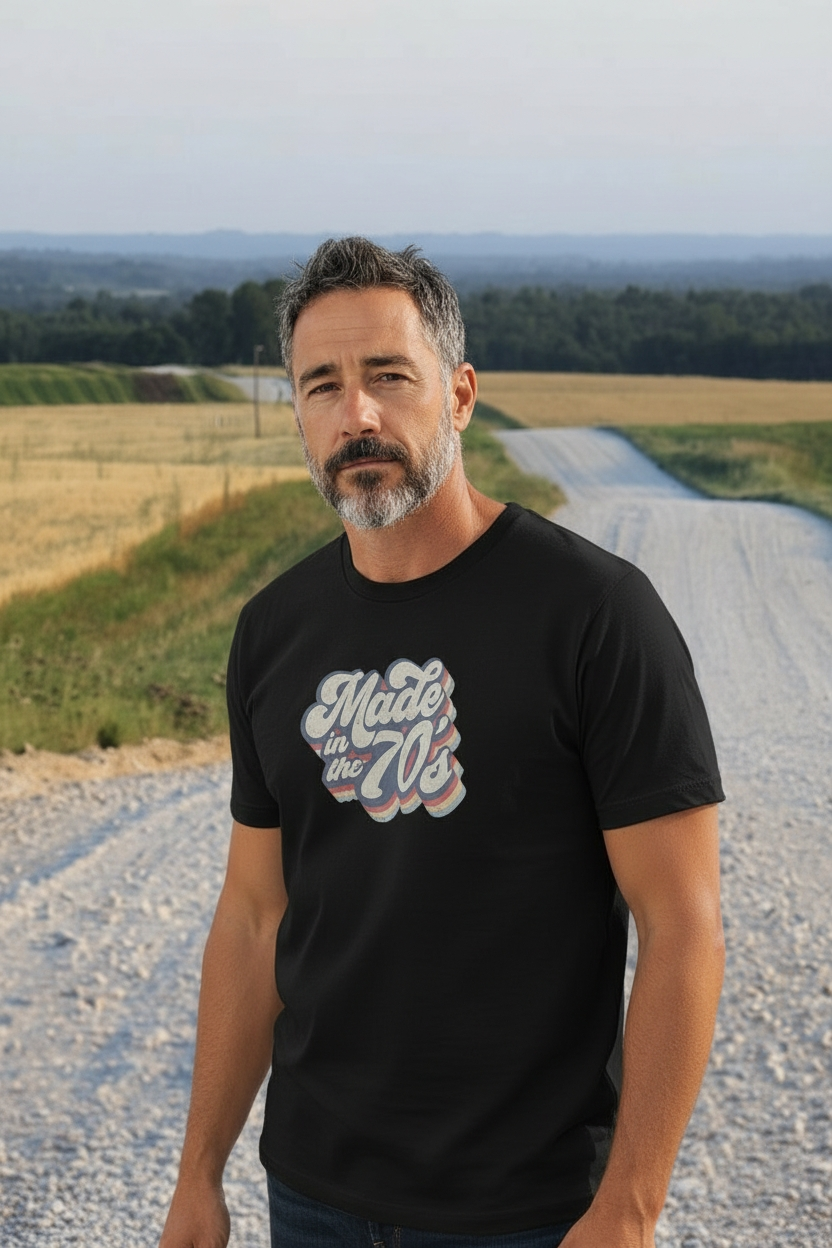 Made in the 70s Graphic Tee - Size Medium