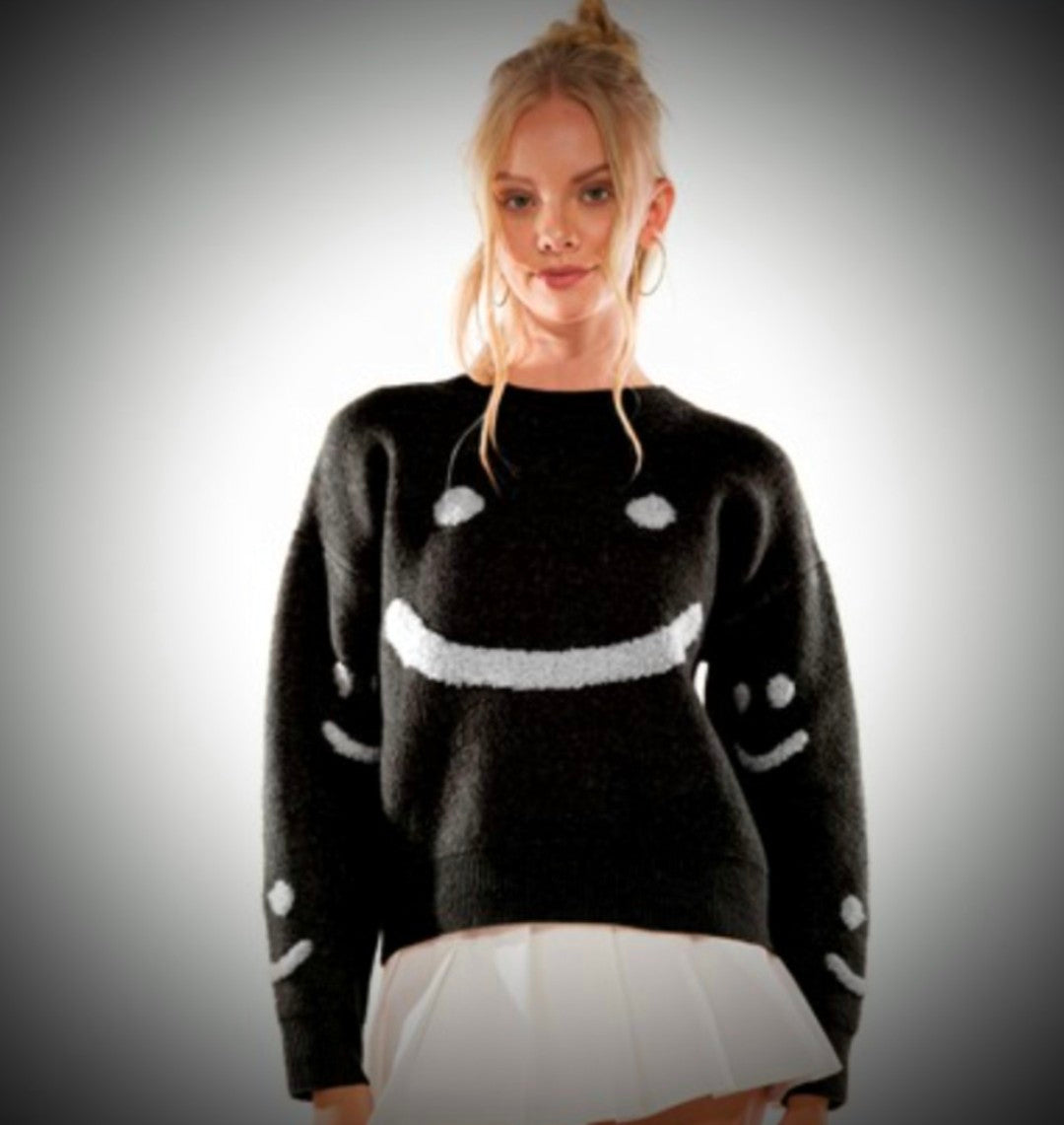 AJuly Brand Smile Sweater - Size S/M