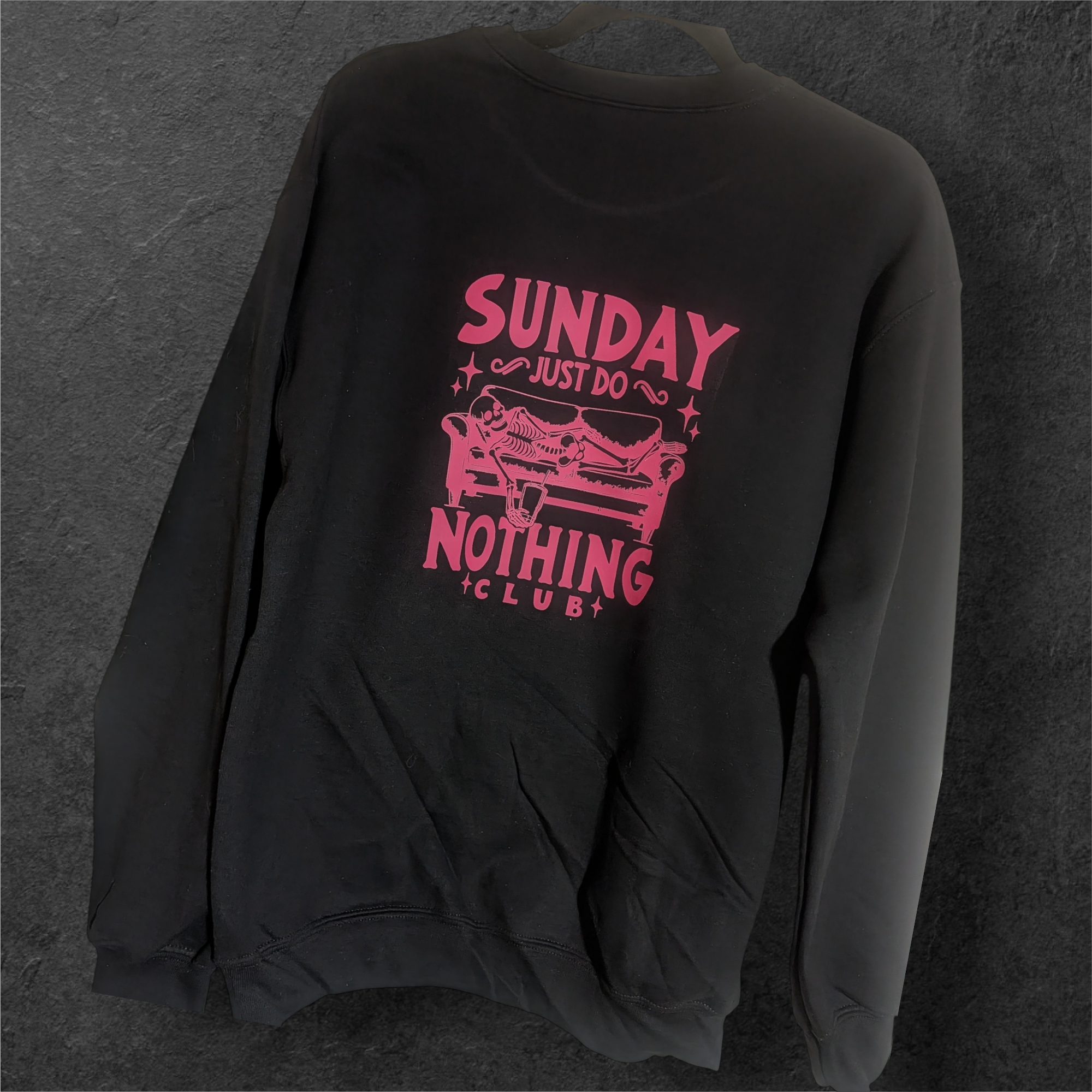Sunday Do Nothing Club Graphic Sweatshirt
