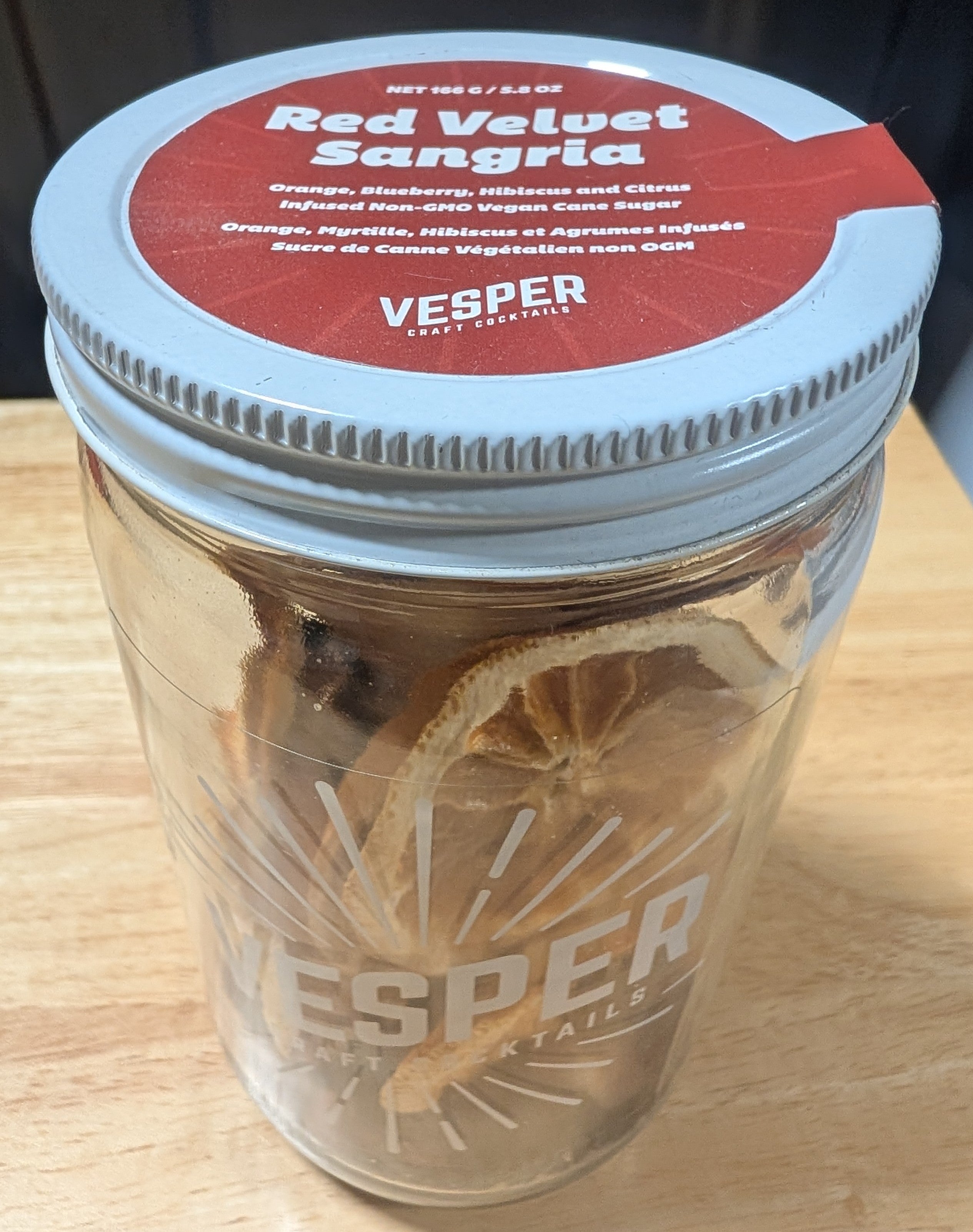 Vesper Cocktail Jar - Sangria