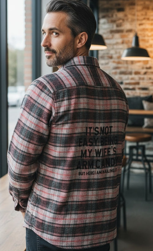 Transfer Pressed Bleached Flannel