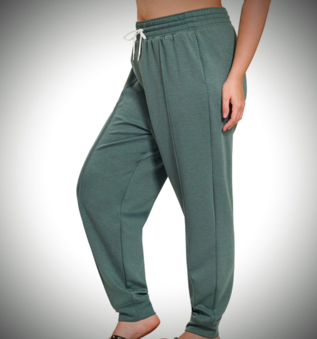 Zen Pocketed Jogger Set - Size 2X