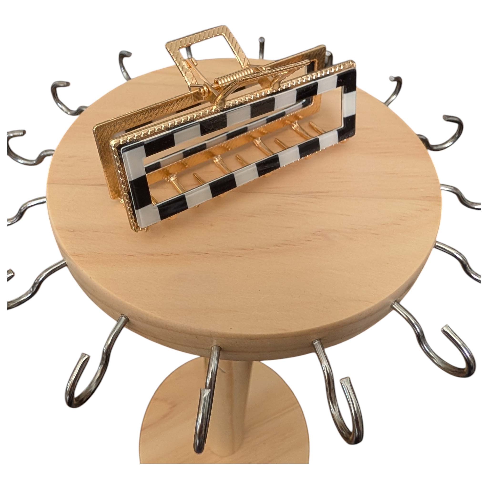Check Hair Clip 1