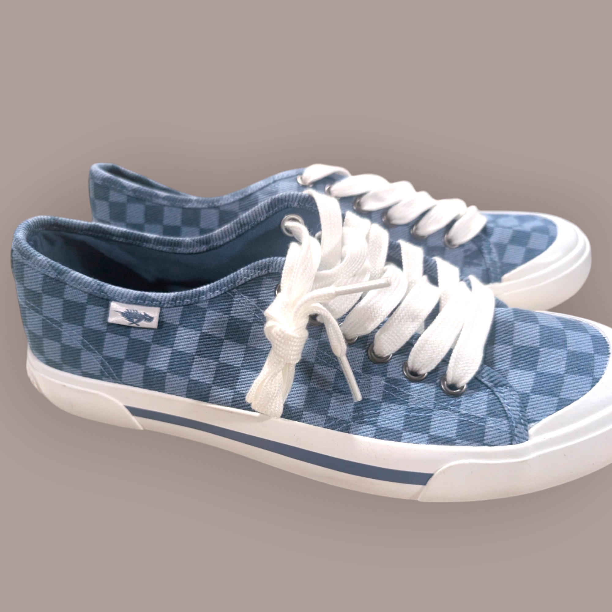 Rocket Dog Checkered Denim Canvas Shoes