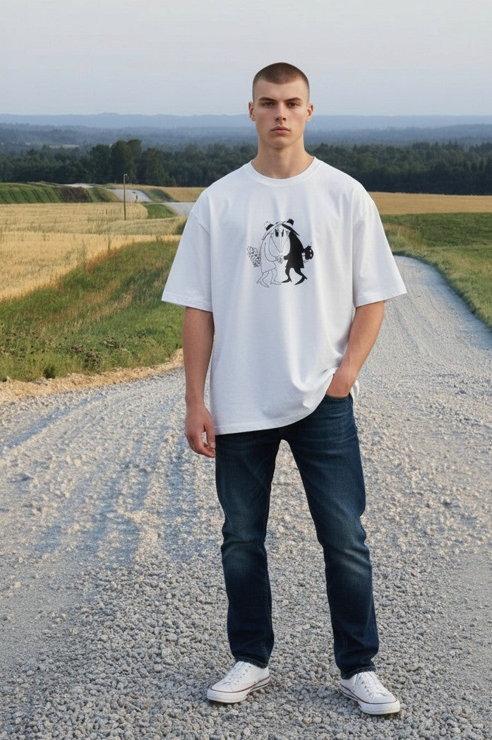 Spy vs Spy Graphic Tee - Size 2XL