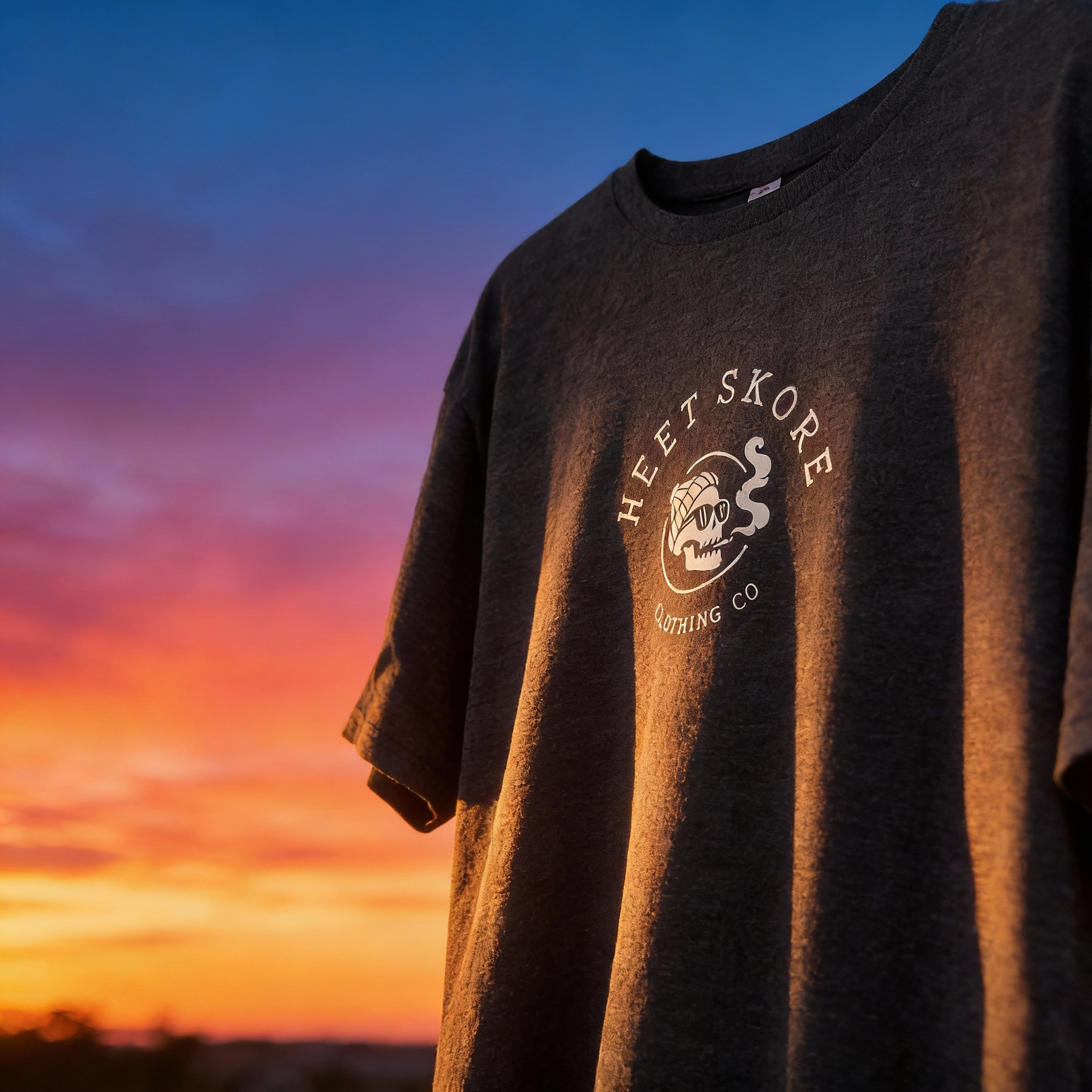 HEET SKORE Smokin' Skull Classic Tee - Unisex